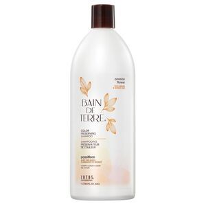 Bain de Terre Passion Flower Color Preserving Shampoo 33.8 Fl Oz , Vegan